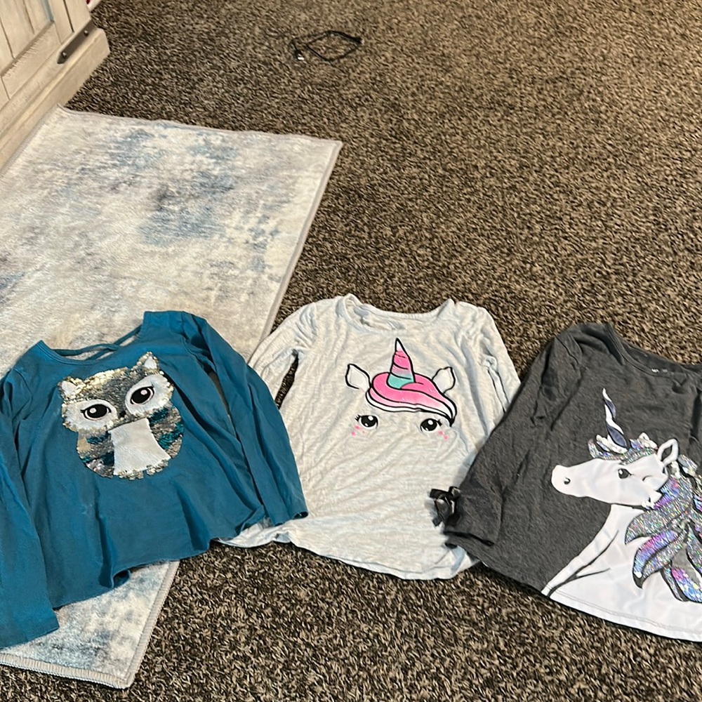 Long sleeve girls shirts
